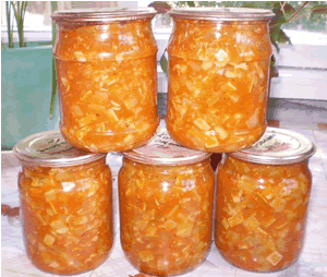 кабачки по-корейски зимой
