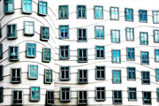 Dancing house windows by Mounirzok